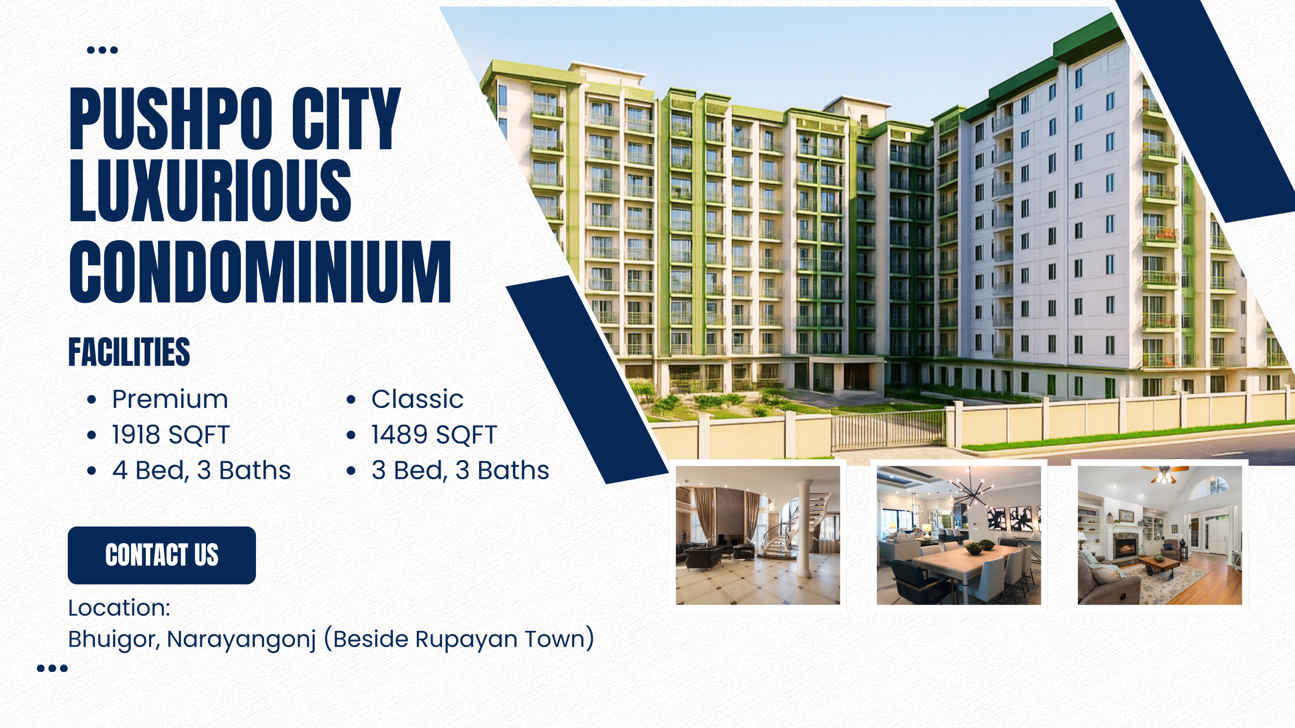 Pushpo City Luxurious Condominium